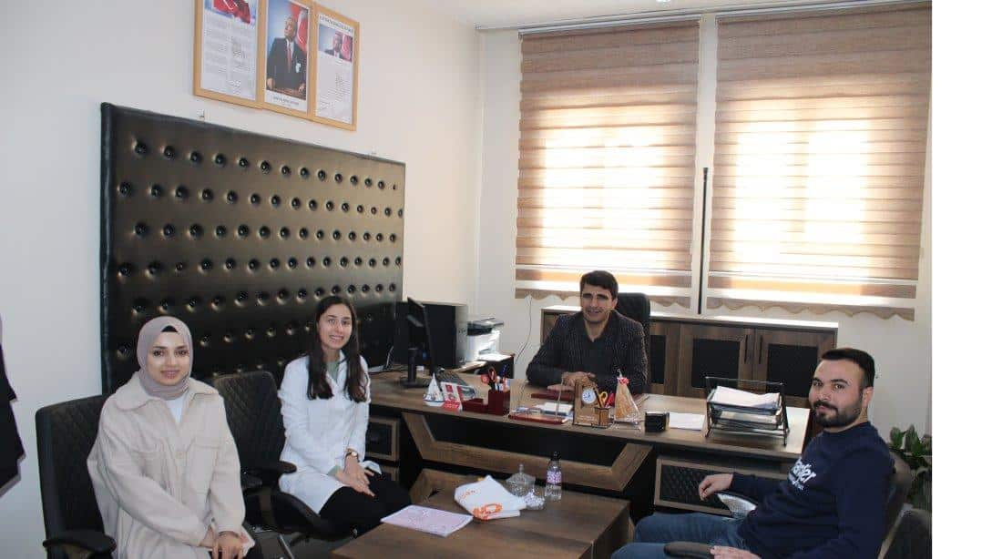 İlçe Milli Eğitim Müdürümüz Mehmet Özmüş'ün DYK Ziyaretleri